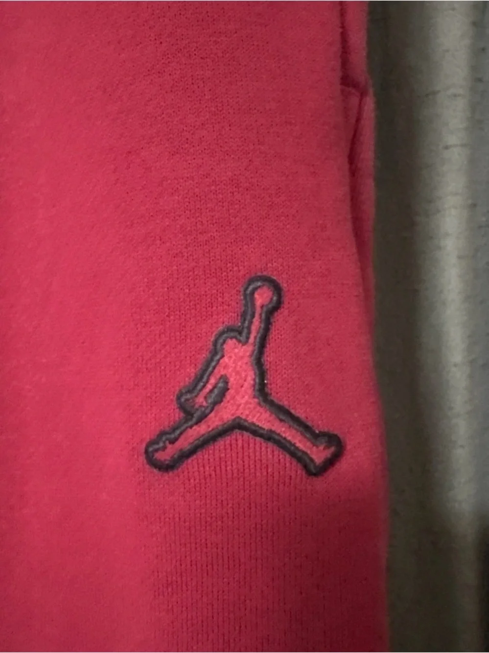 Jordan Sweatpants Men XL Red Athletic Tapered Logo Air Jordan Joggers
